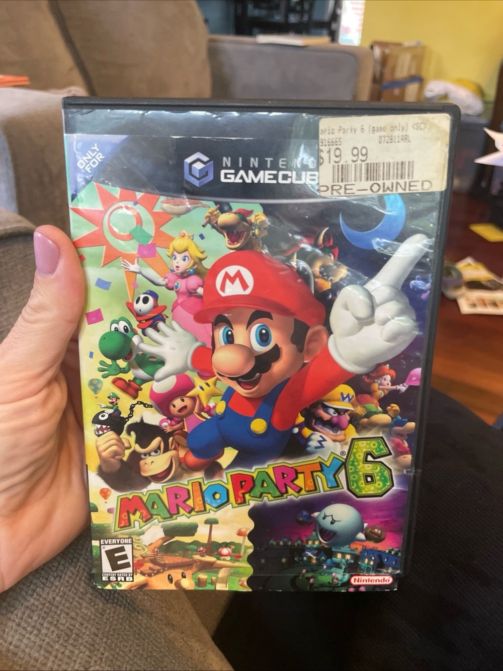 Nintendo GameCube Mario Party 6 - Red, Blue, Green Cover